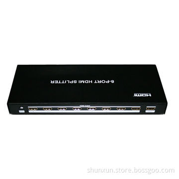 1.4v HDMI Splitter 1 in 8 out, support 4Kx2K, 3D